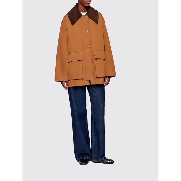 Ganni Jacket Woman Nude - Picture 2 of 4